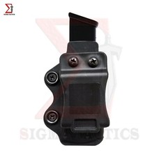 Tactical IWB/OWB Kydex Magazine Pouch Mag Holster Fo Glock 17/19/26/27 Stack Mag