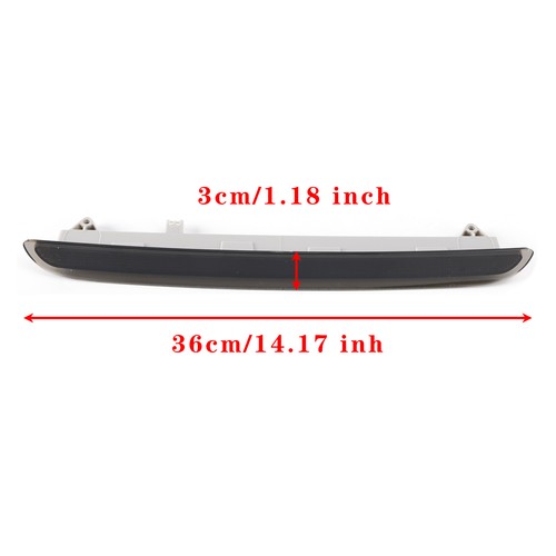 Rear Third 3RD Brake Stop Light For AUDI A3 S3 RS3 8P Sportback 2004-2013 BLK E2 - Picture 2 of 14