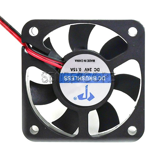 DC5010 0.15A 5cm two-wire Micro Cooling Fan Oil-containing DC 5V 12V 24V - Afbeelding 8 van 11