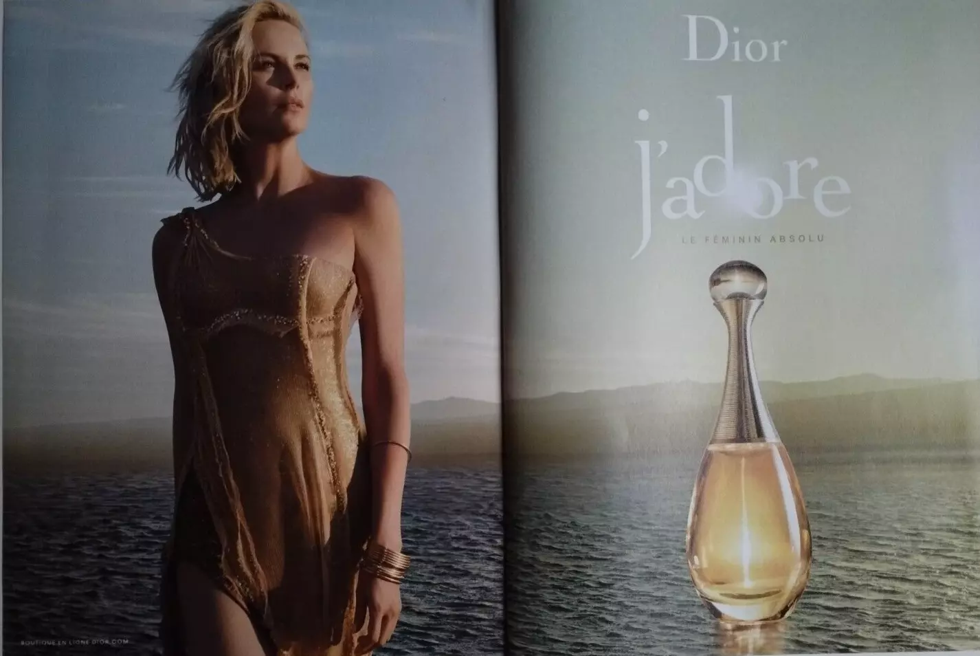 Publicité vintage imprimée J'adore Dior !! 