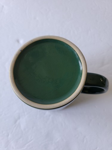 Vintage Green Pebble Beach The Lodge Logo Handled Coffee Mug 10 OZ - Picture 3 of 3