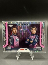 2025 Topps Chrome Formula 1 Logofractor Edition - F1 Duos Pierre Gasly,...