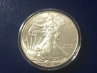 2017 1 Oz Silver American Eagle Coin U.S. Mint .999 Fine Silver + Capsule