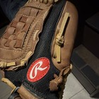 Rawlings Player Series 12.5" Left Hand Leather Basket Web Glove Brown/Black — photo 10