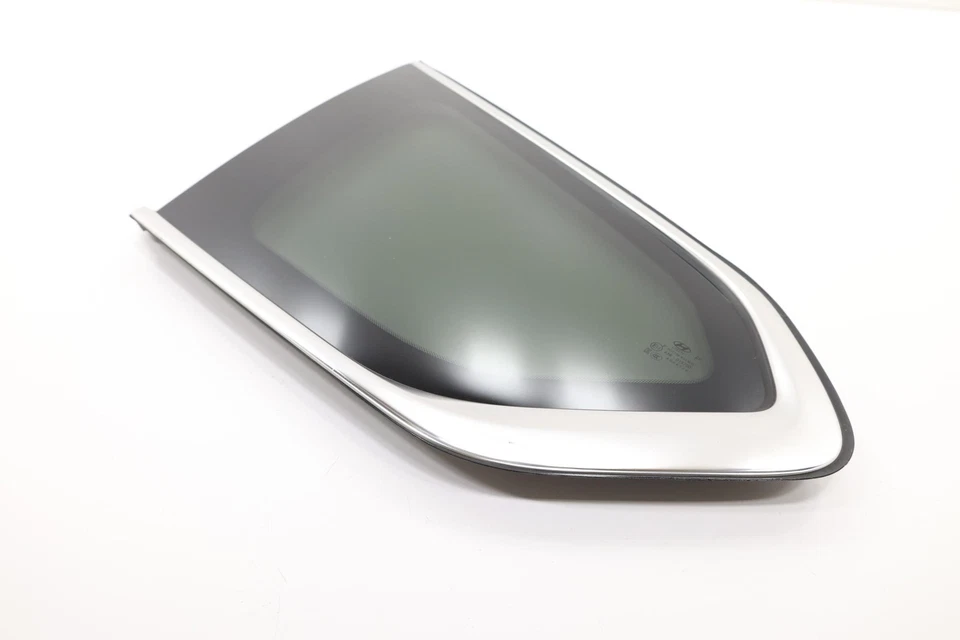 2019 - 2023 HYUNDAI SANTA FE VIDRO TRASEIRO ESQUERDO DO LADO DO MOTORISTA QUARTO DE JANELA FABRICANTE DE EQUIPAMENTO ORIGINAL - Imagem 3 de 4