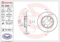 2X Brembo Bremsscheiben Hinten FüR Opel Corsa F Peugeot 208 II Ub_ Up_ Uw_