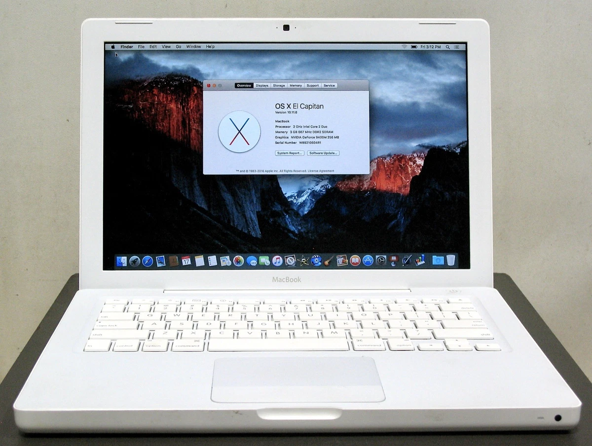 Apple Mac OS X 10.11, El Capitan Laptops for sale | eBay