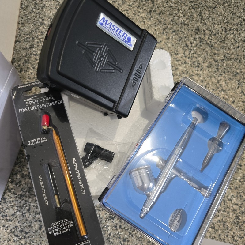 Master Airbrush Professional Airbrushing System Kit