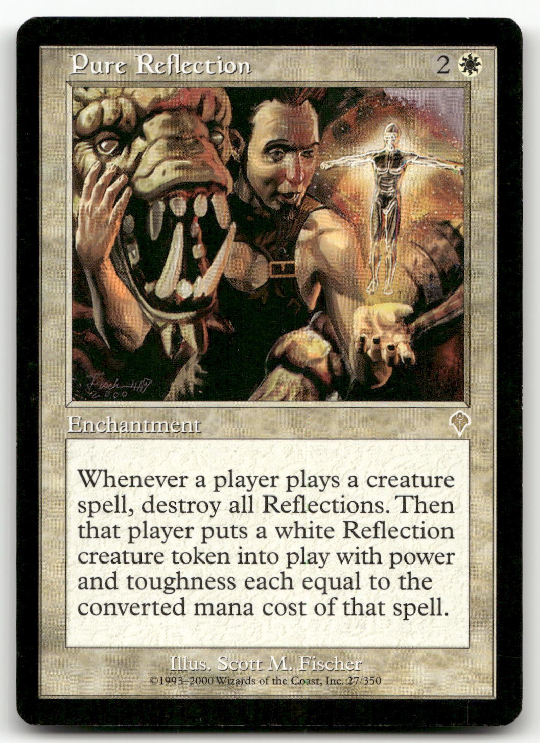 Pure Reflection #27 (MP) Invasion INV Magic MTG