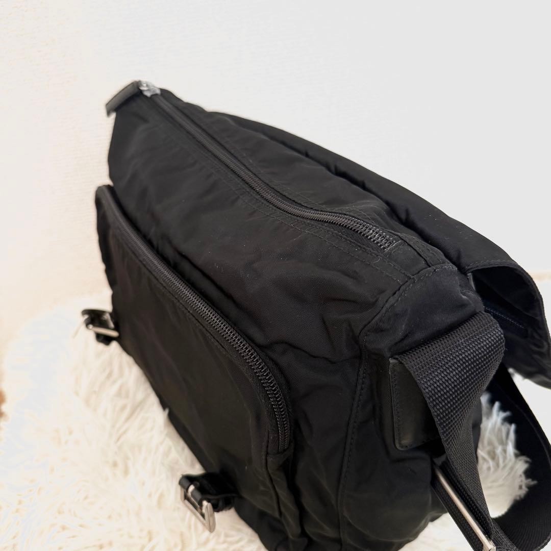 PRADA Black Shoulder Bag Nylon thumbnail 12