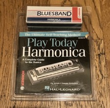 Play Today Harmonica Kit Bluesband Harmonica and Method Book Brand NEW 000704280