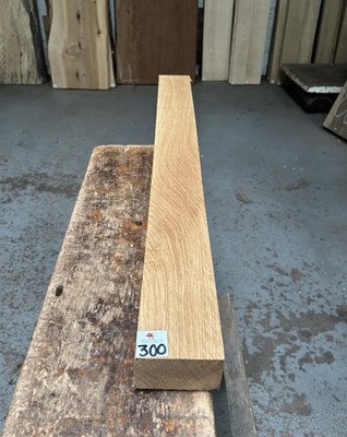 Englische Eiche 50 mm Schnittholz / Bretter / ofengetrocknet - Hartholz / quadratische Kante