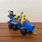 Vintage 1986 LEGO Space 1558 Mobile Command Trailer 100% Complete w 2 Astronauts