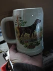 Vintage Labrador Retriever Mug /Stein McCoy USA Pottery 6395 Hunting Dog Series