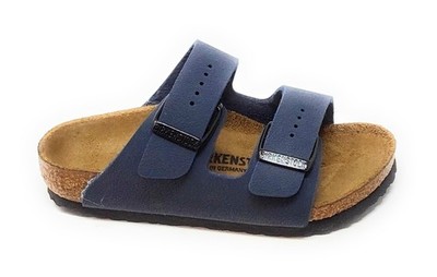 Birkenstock Arizona 0552903 Slipper navy blau schmale Passform für Kinder