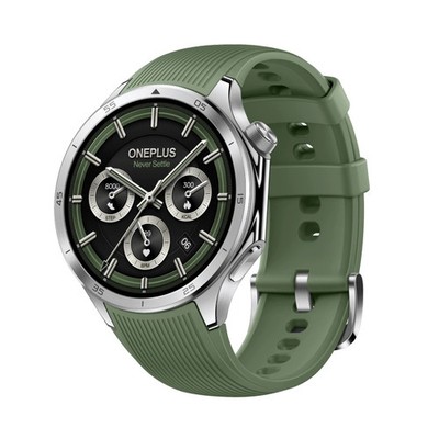 OnePlus Uhr 3 47Mm Smartwatch AMOLED GPS Cardio IP68 WearOS Google Grün
