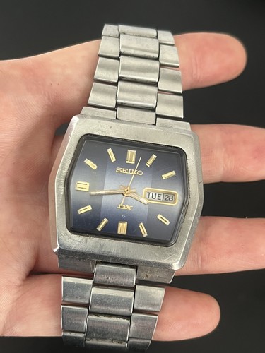 For REPAIR-Vintage Men’s Seiko Automatic DX Hexagon Date Watch