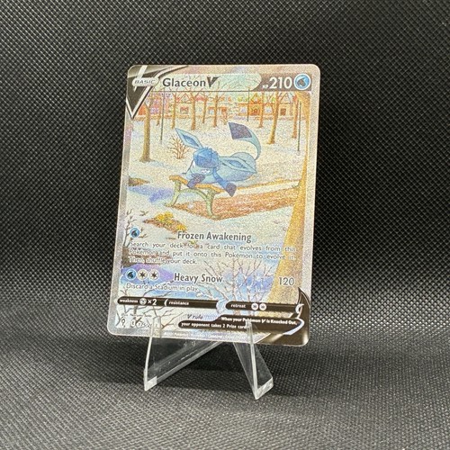 (NM++) Glaceon V 175/203 SWSH07: Evolving Skies Ultra Rare Pokemon Card - Picture 3 of 14