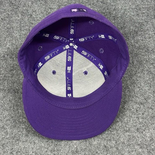 New Era 59Fifty Purple Minnesota Twins - Fitted Baseball Hat/Cap MLB - Sz 7 3/8 - Picture 6 of 7