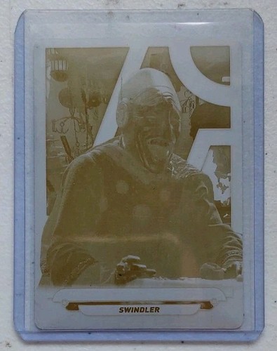 Star Wars Topps 2018 Galactic Files Yellow Printing Plate Prashee TFA-32 1/1