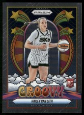 2025 Panini Prizm WNBA #14 Hailey Van Lith Groovy