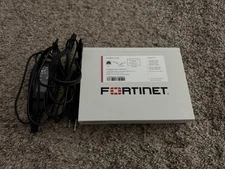 Fortinet Fortigate-60E Network Security Firewall FG-60E w/Adapter, Initialized