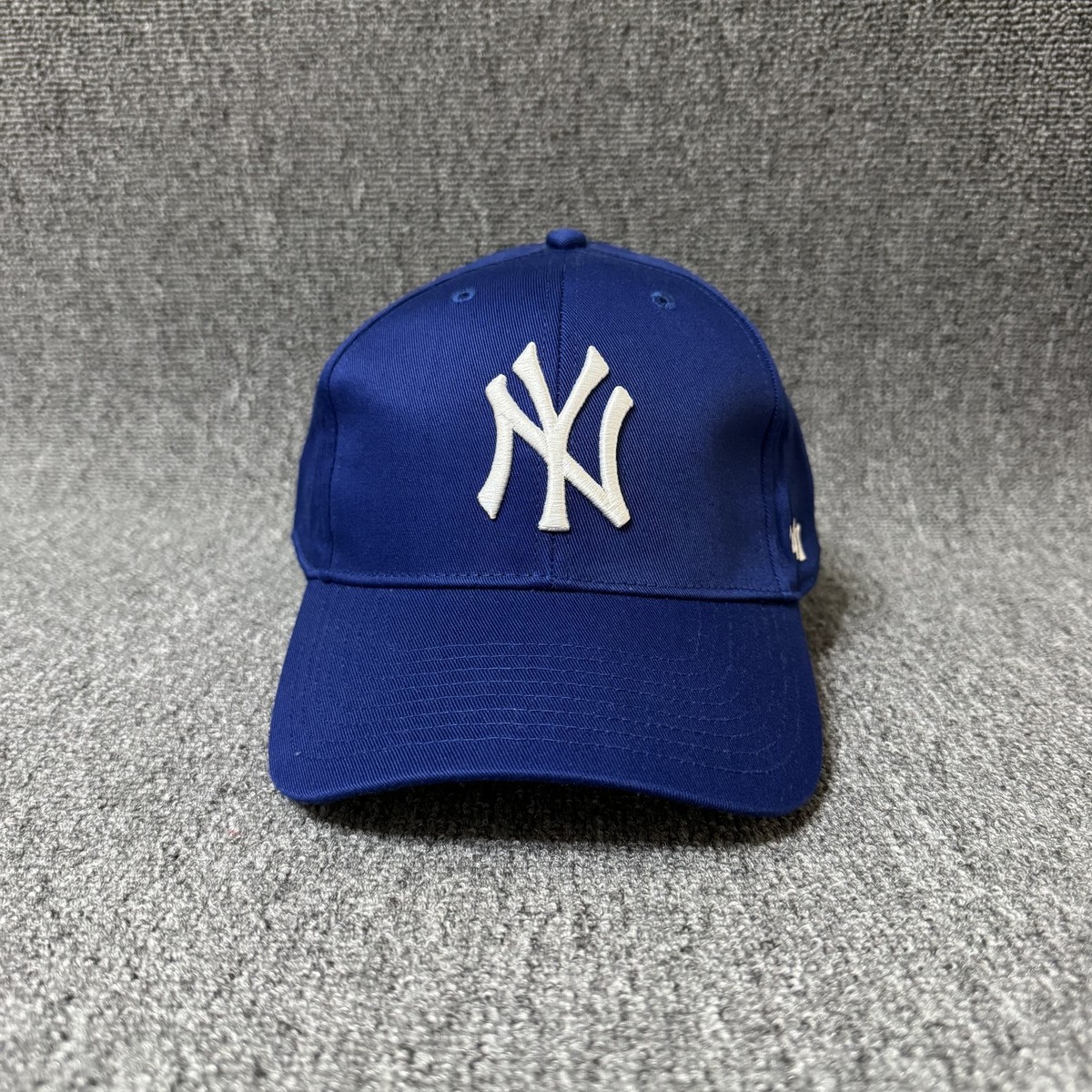 '47 Brand NY Yankees Snapback Baseball Cap Royal Blue Adjustable One Size