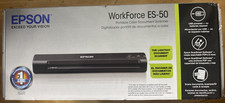 Epson ES-50 WorkForce Portable Document Scanner - Black... FREE S H 