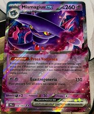 Carta Pokemon Fiamme Spettrali PFLit ITA: MISMAGIUS EX 036/094 Ultra Rara Holo