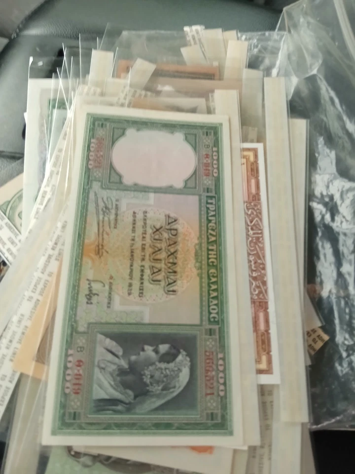 Colección vintage Franklin Mint Billetes históricos del mundo billetes históricos. Foto 4 de 4