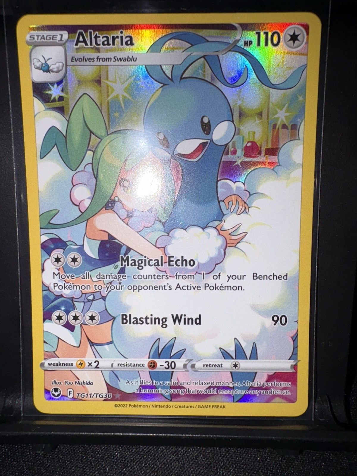 Altaria TG11/TG30 NM Silver Tempest Trainer Gallery Ultra Rare Pokemon Card
