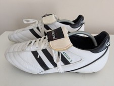 Adidas Kaiser 5 SG Moulded Studs Football Boots - White - UK Mens Size 11 EU 46