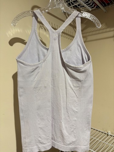 Camiseta sin mangas Lululemon Ebb to Street, azul sereno, talla 10 - Imagen 3 de 5
