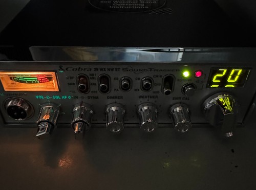 COBRA 29 WX NW ST NightWatch SOUND TRACKER 40 CH CB Radio *LEGGI DESCRIZIONE* - Foto 3 di 16