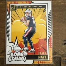 2024 Panini Donruss - Bomb Squad Drake Maye #28 (RC) (2)
