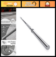 6FT Standard Barbell for Weightlifting, Powerlifting  Home Gym Fitness Equipmen