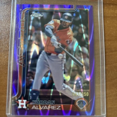 2025 Topps Chrome - Yordan Alvarez #267 Purple RayWave Refractor /250