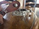 Vintage Kelly Filigree Ball Western Spurs With Leather Straps — photo 3
