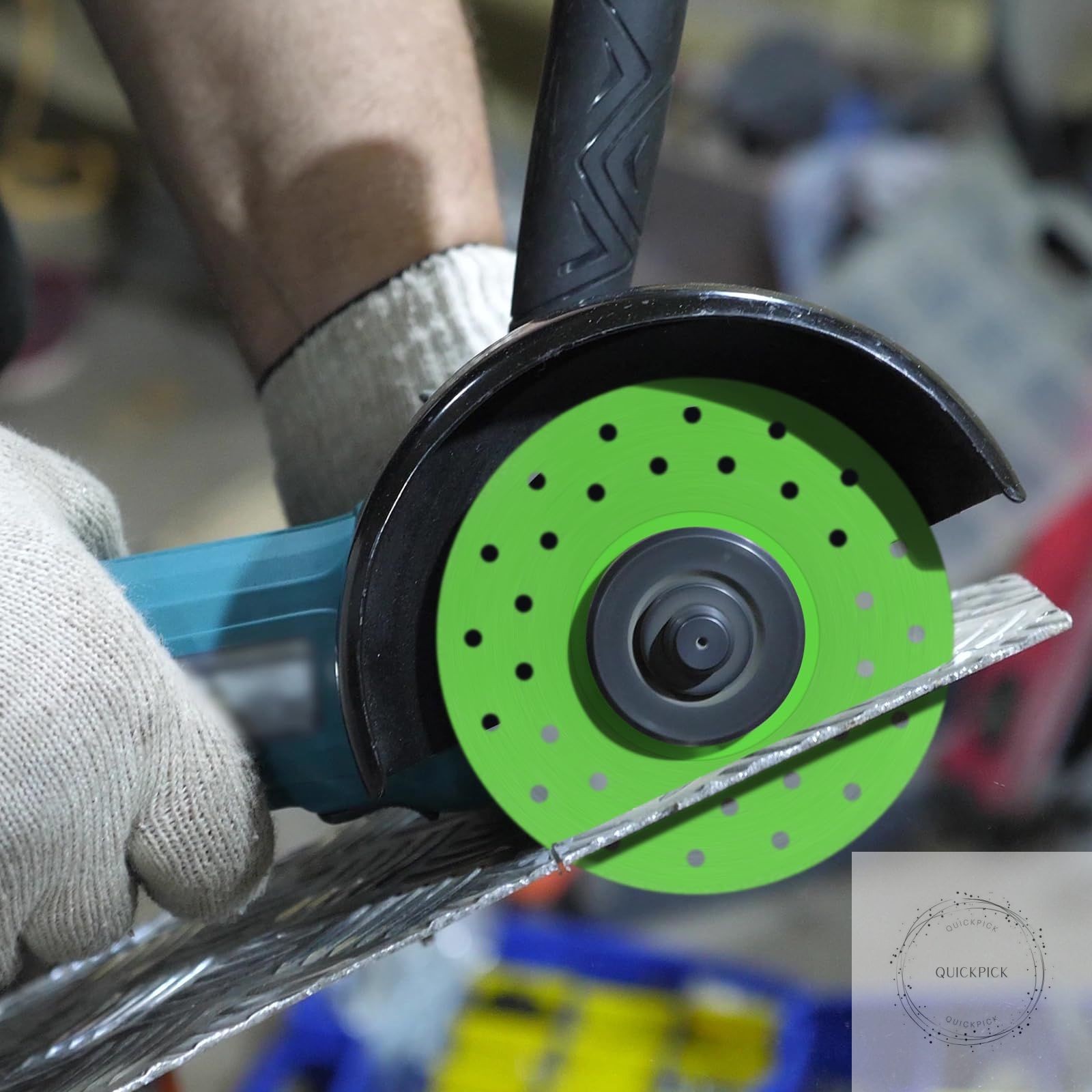 5 Pcs Rock Slab Grinding Disc, 4.5 Inch Glass Cutting Disc for Angle Grinder 1mm