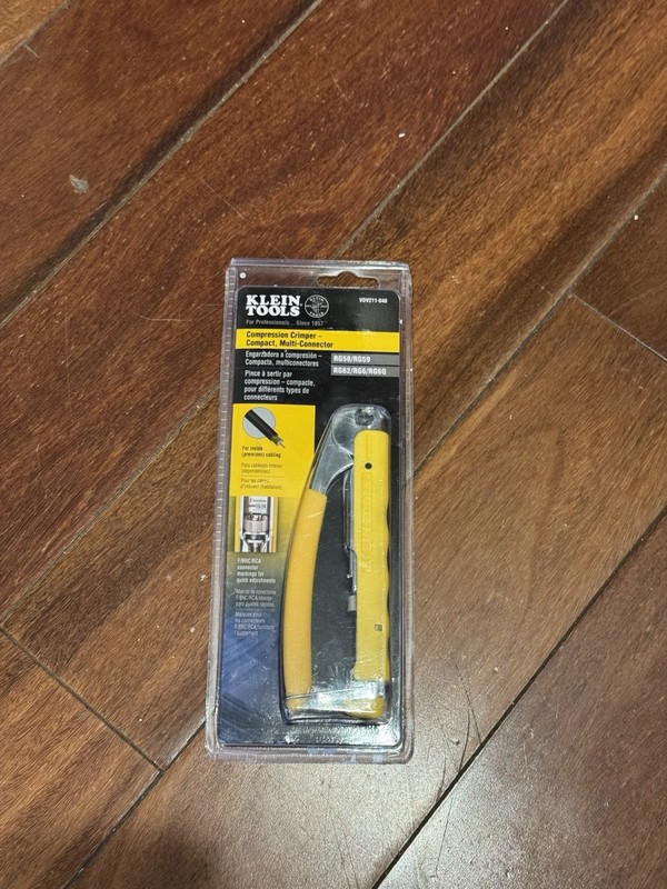 Klein Tools Compact, Multi-Connector Compression Crimper