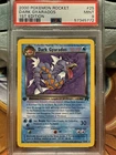 WotC 2000 Pokemon Team Rocket Dark Gyarados 25/82 1st Ed Regular PSA 9