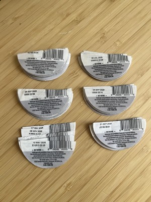 56 Unused Zyn QR Codes for Redemption - Separated From Can