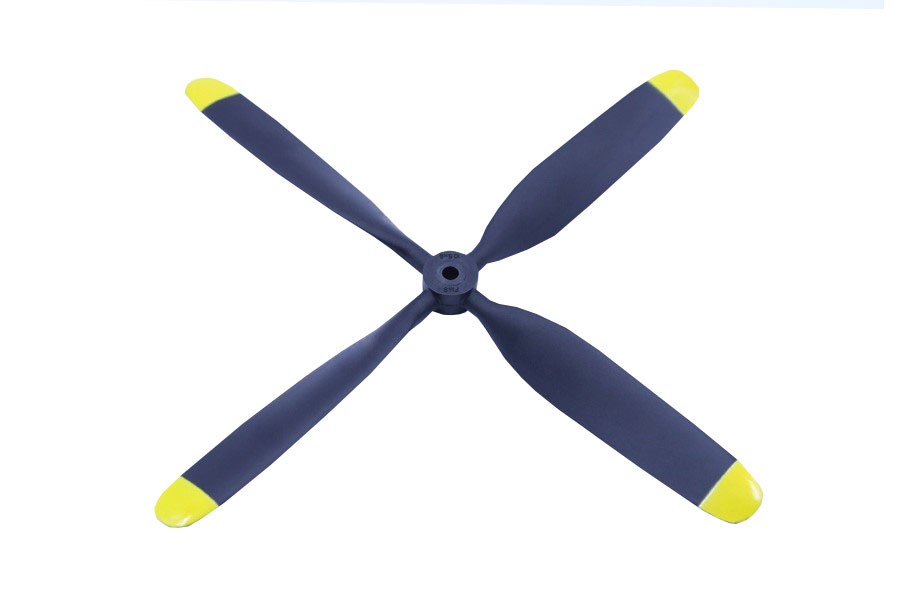 FMS 10.5 x 8 Inch 4 Blade Propeller for Roc Hobby P-39 Air Cobra