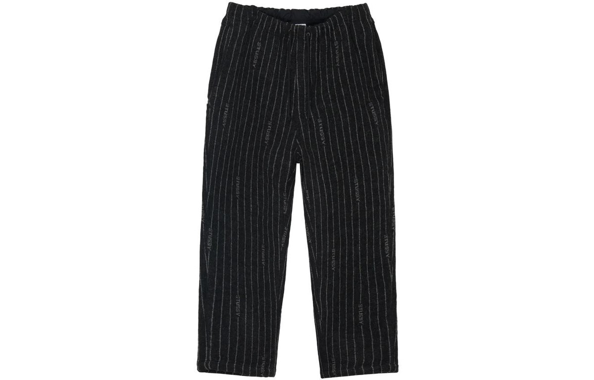 Nike x Stussy Striped Wool Pants (Asia Sizing) Black | eBay