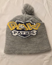 Paw Patrol Knit Winter Hat Toddler Pom 2T - 4T