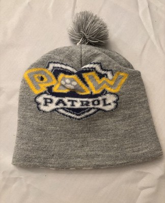 Paw Patrol Knit Winter Hat Toddler Pom  2T - 4T