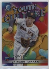 2023 Bowman NPB Nippon Professional Baseball 7/50 Chiharu Tanaka #YC-19 oh8