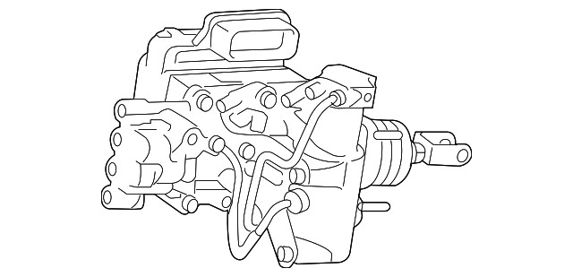 Genuine Toyota Brake Booster 47050-47180