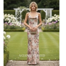 Jenny Yoo Leticia Floral Maxi Dress 10 NWT