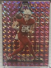 2024 Panini Mosaic Camo Pink Prizm #5 Trey McBride Arizona Cardinals